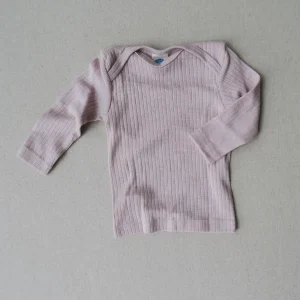 Cosilana - Bomuld/uld/silke bluse - Rose